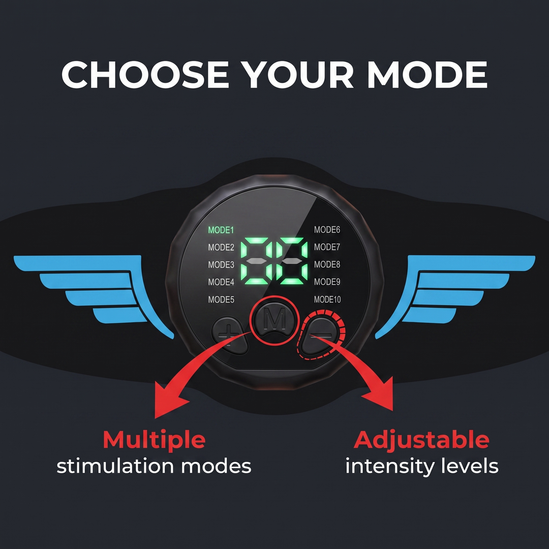 Adjustable EMS Abs Toning Belt Muscle Stimulator Abdominal Trainer USB Rechargeable Unisex Waist Belt Home Gym Fitness Recovery Training