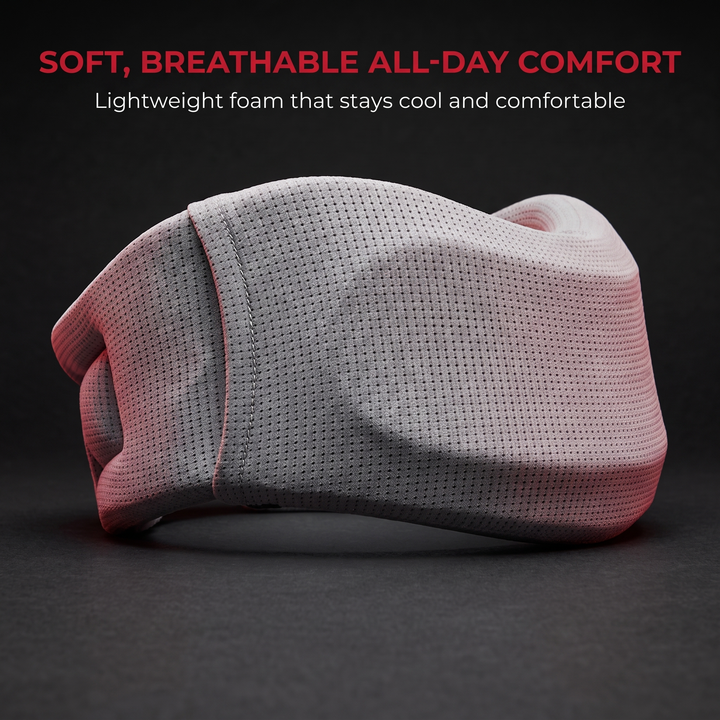 Adjustable Foam Neck Brace Cervical Collar Neck Support for Posture Correction Pain Relief Soft Foam Collar Adults Home Use Recovery Rehabilitation