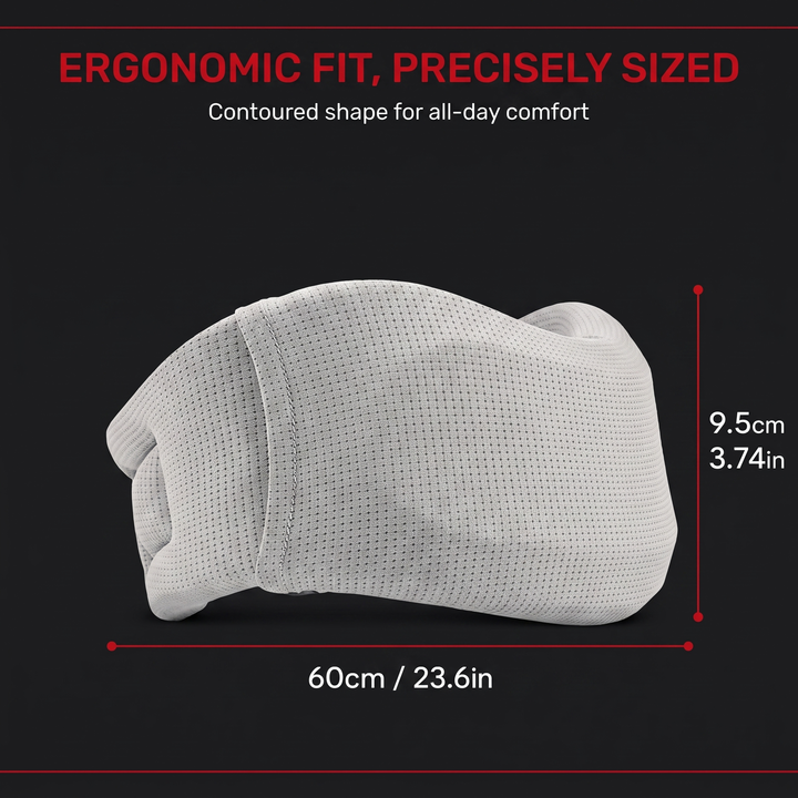 Adjustable Foam Neck Brace Cervical Collar Neck Support for Posture Correction Pain Relief Soft Foam Collar Adults Home Use Recovery Rehabilitation