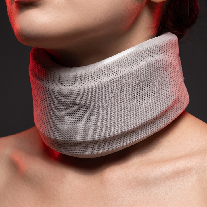 Adjustable Foam Neck Brace Cervical Collar Neck Support for Posture Correction Pain Relief Soft Foam Collar Adults Home Use Recovery Rehabilitation
