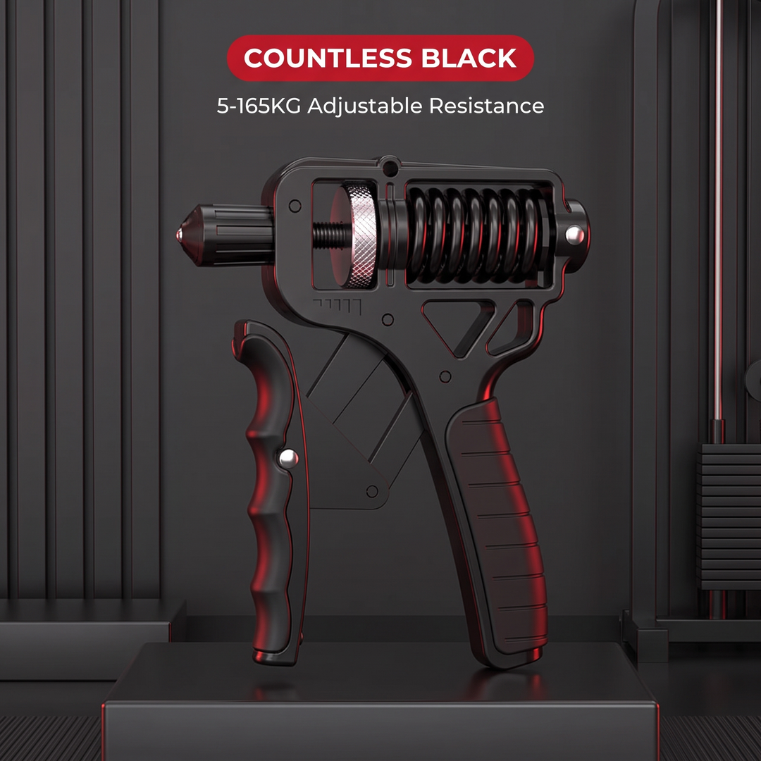 Adjustable Hand Grip Strengthener - Countless Black variant