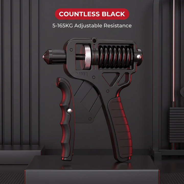 Adjustable Hand Grip Strengthener - Countless Black variant