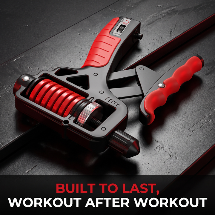 Adjustable Hand Grip Strengthener - durable built-to-last frame