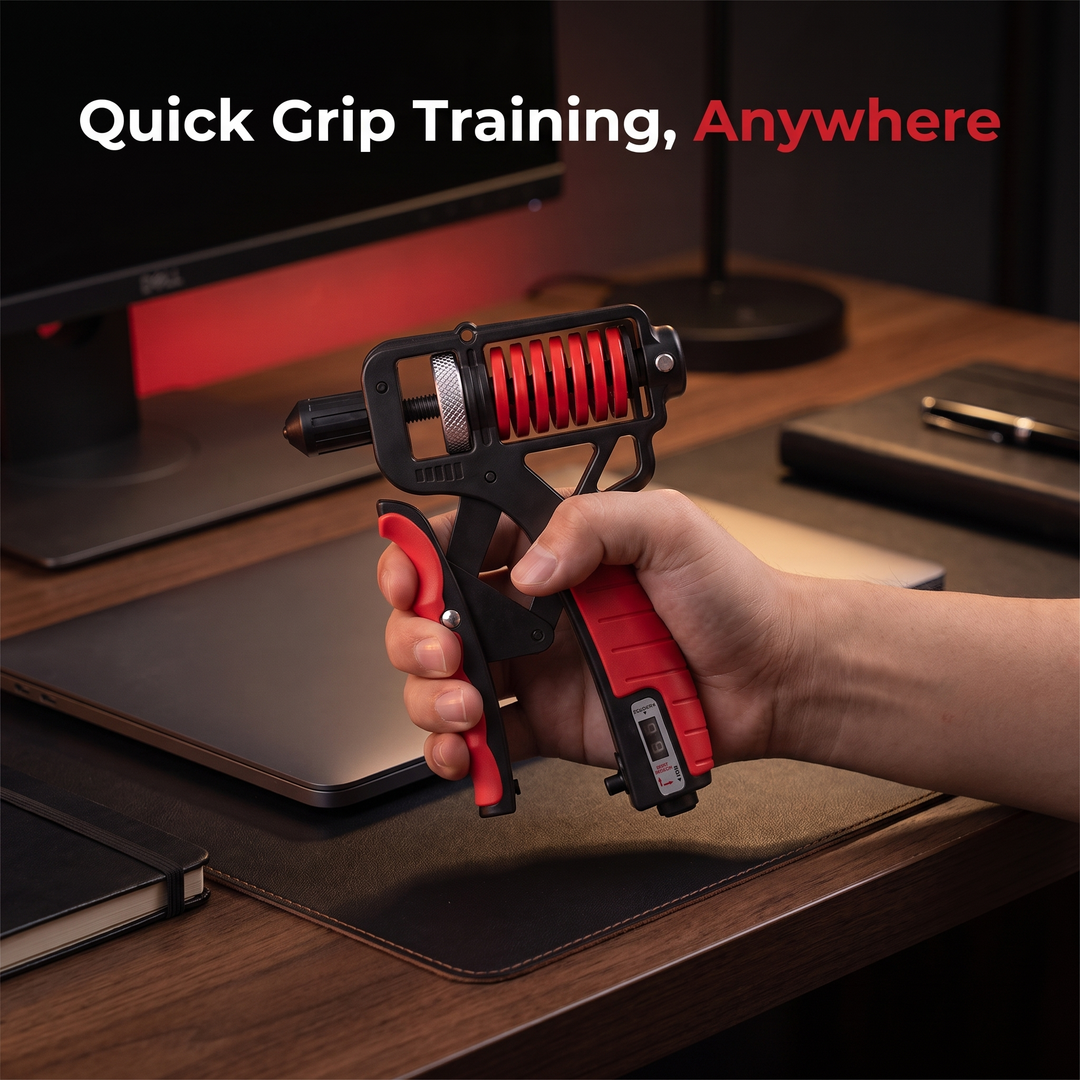 Adjustable Hand Grip Strengthener - quick grip training anywhere