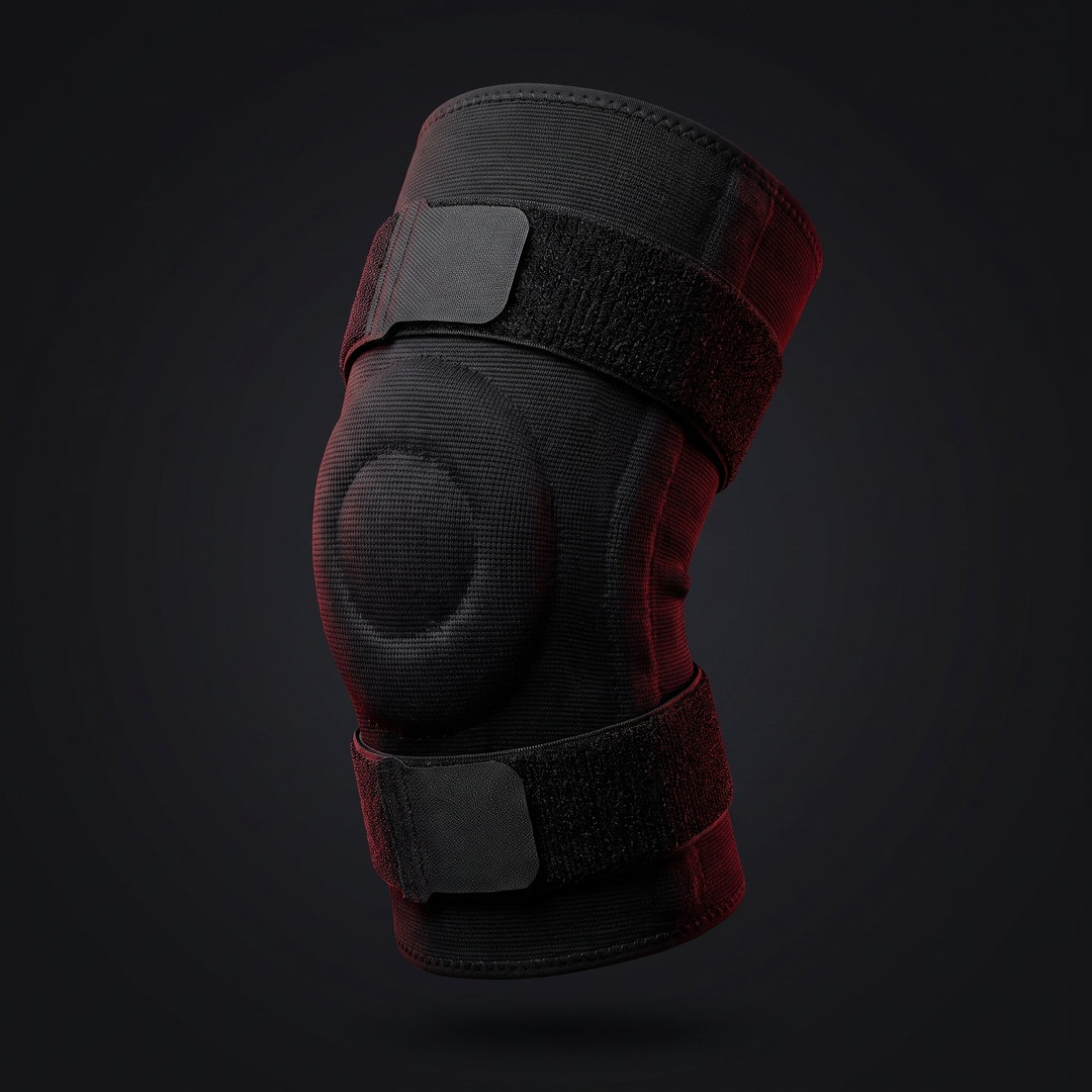 Adjustable Knee Brace with Patella Gel Pad Side Stabilizers Compression Sleeve Knee Support for Pain Relief Sports Recovery Rehabilitation Home Gym