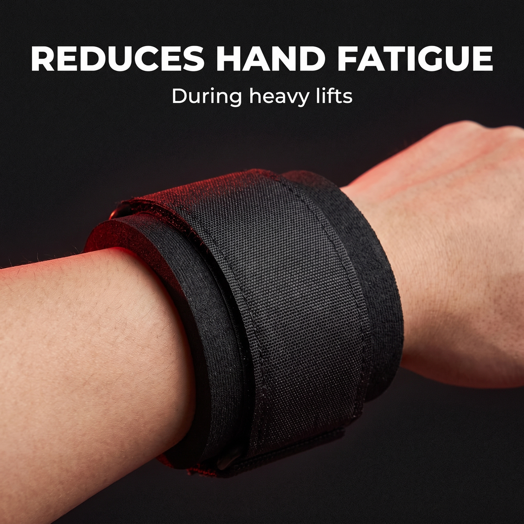 Adjustable Lifting Hooks Wrist Wraps Gym Grip Support Weightlifting Straps Hand Grips Strength Training Deadlift Pull Up Home Gym Workout