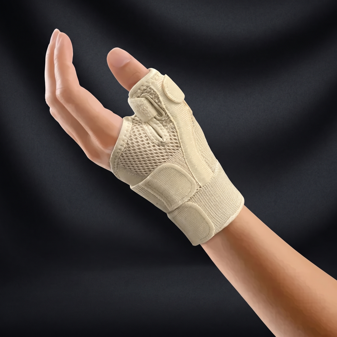 Adjustable Thumb Wrist Brace Splint Support Stabiliser Breathable Left Right Hand Physiotherapy Recovery Injury Strap Home Rehab