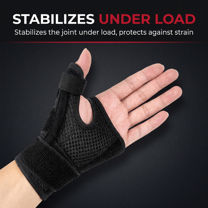 Adjustable Thumb Wrist Brace Splint Support Stabiliser Breathable Left Right Hand Physiotherapy Recovery Injury Strap Home Rehab