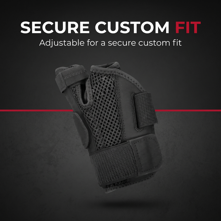 Adjustable Thumb Wrist Brace Splint Support Stabiliser Breathable Left Right Hand Physiotherapy Recovery Injury Strap Home Rehab