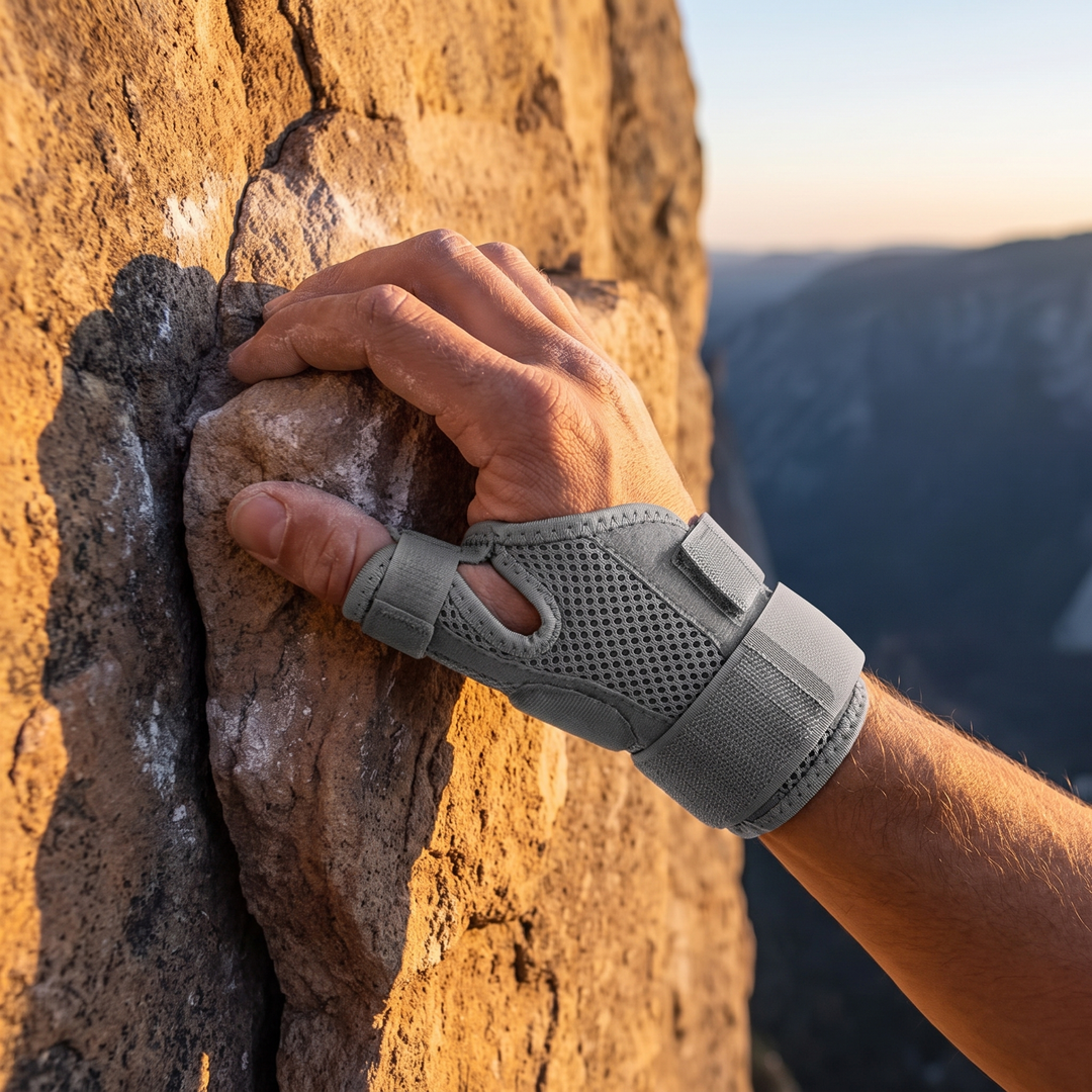 Adjustable Thumb Wrist Brace Splint Support Stabiliser Breathable Left Right Hand Physiotherapy Recovery Injury Strap Home Rehab