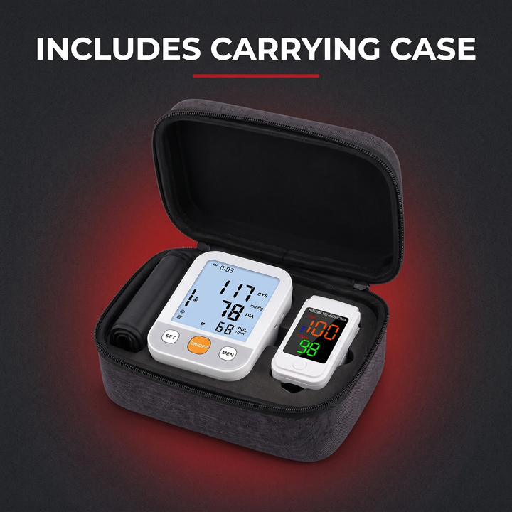 Blood Pressure Monitor Kit - Includes Carrying Case
