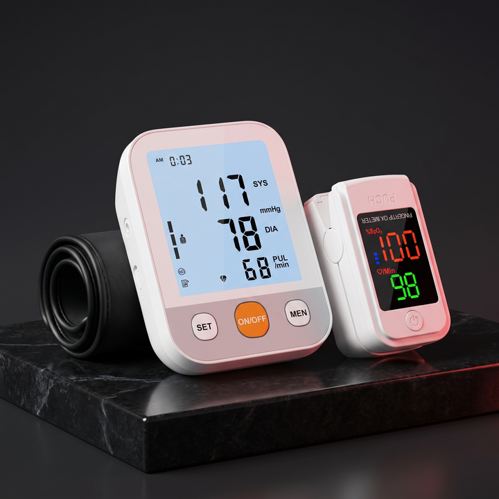 Professional Blood Pressure Monitor Kit - Kit Overview Alternate Angle