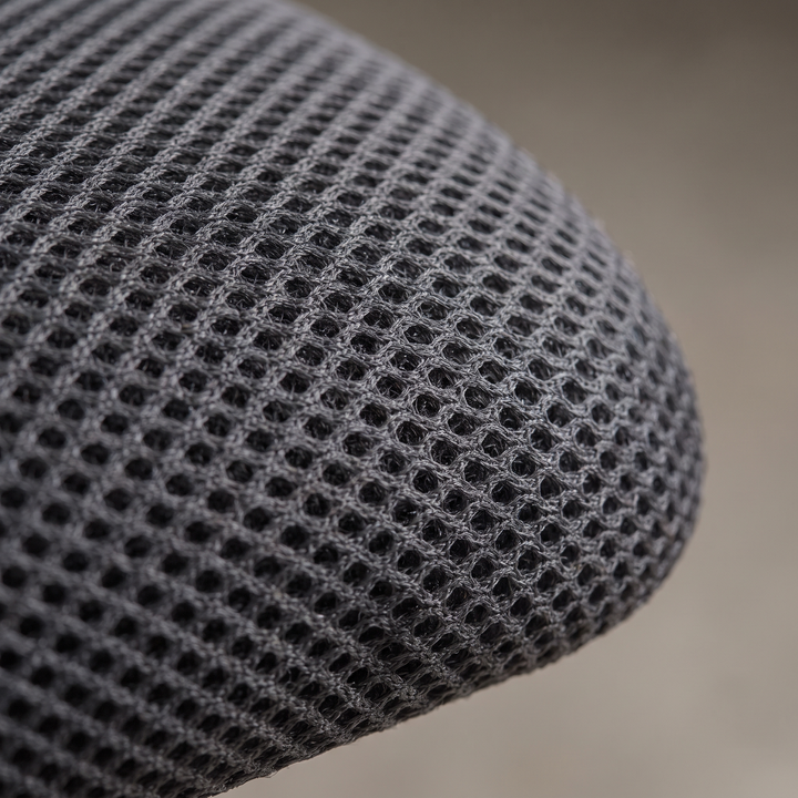 Close-up of breathable mesh cover fabric texture