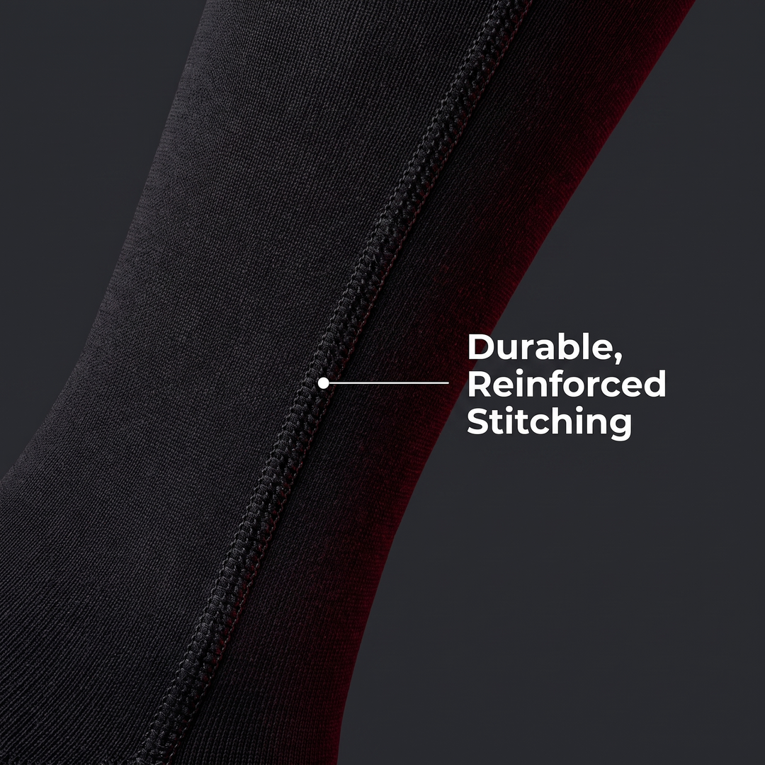Durable reinforced stitching along seam construction