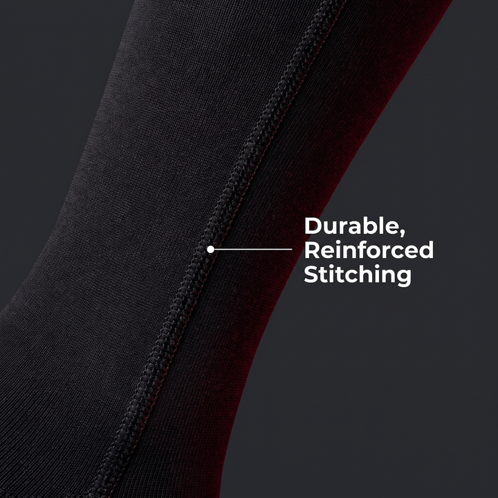 Durable reinforced stitching along seam construction