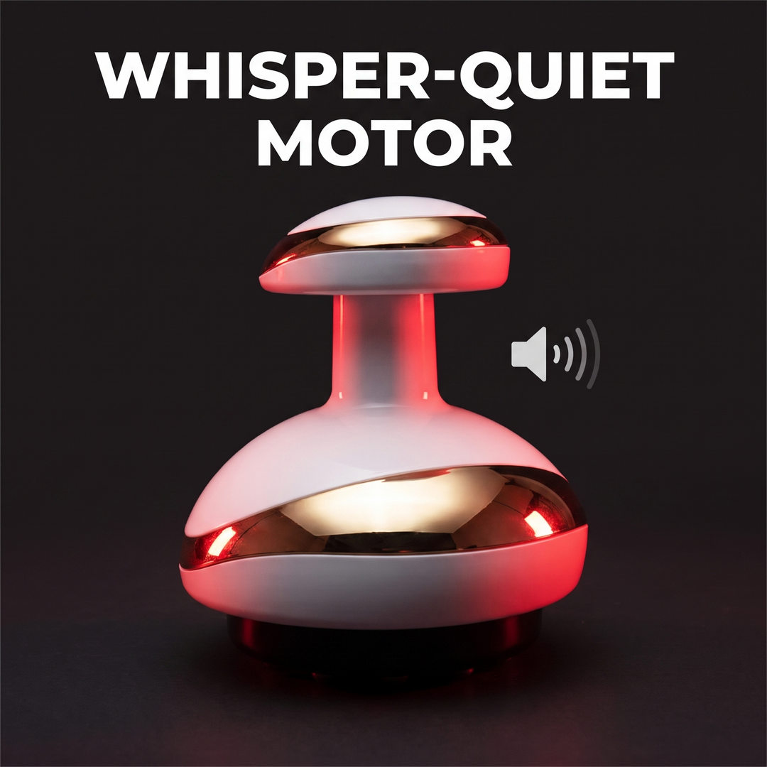Electric cupping massager whisper-quiet motor feature