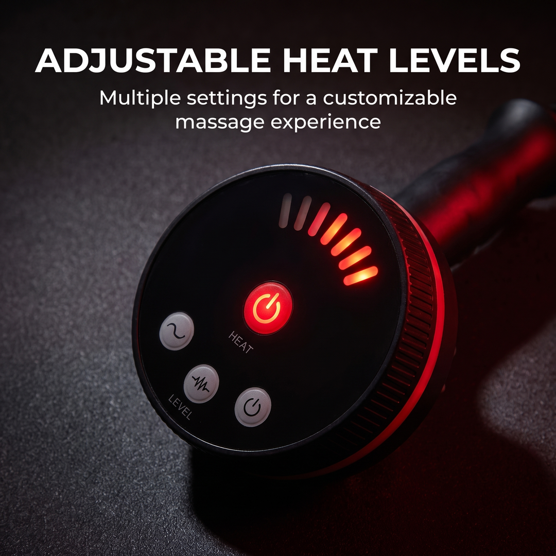 Electric Gua Sha Massager Heated Body Massage Brush for Neck Shoulder Back Legs Abdomen Portable Warm Massage Device Home Use Recovery