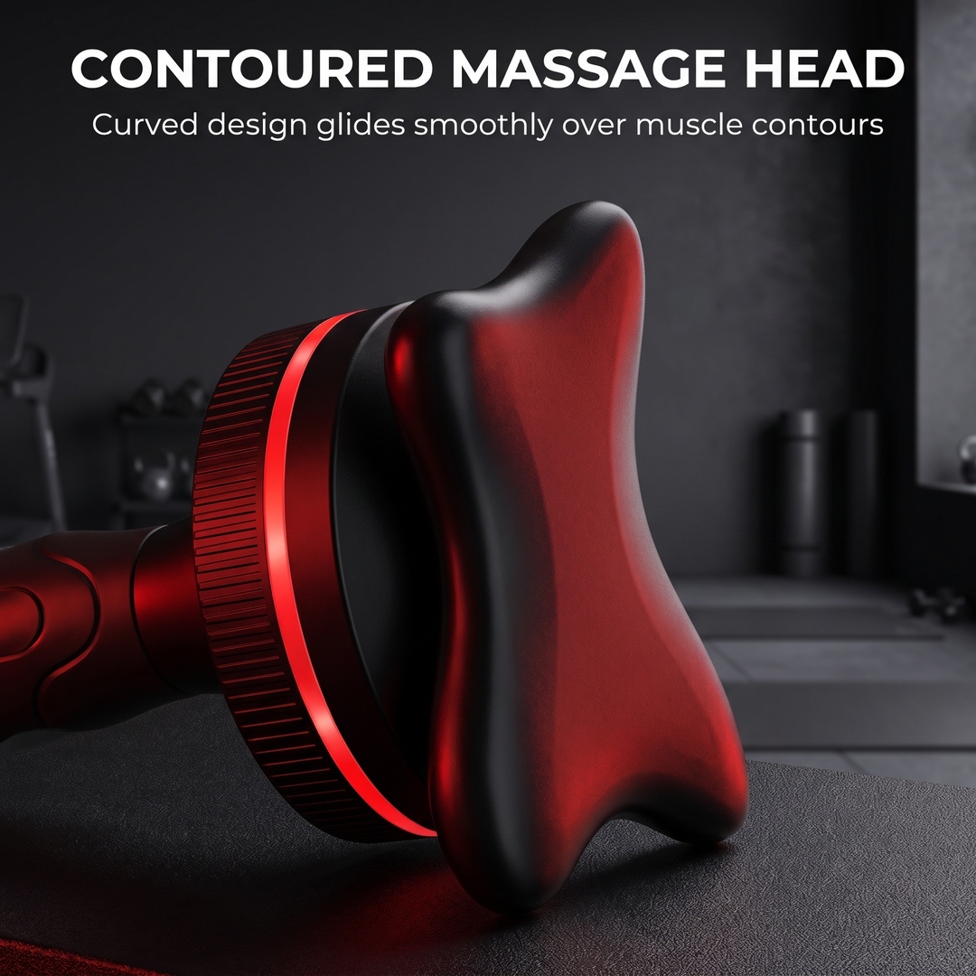 Electric Gua Sha Massager Heated Body Massage Brush for Neck Shoulder Back Legs Abdomen Portable Warm Massage Device Home Use Recovery