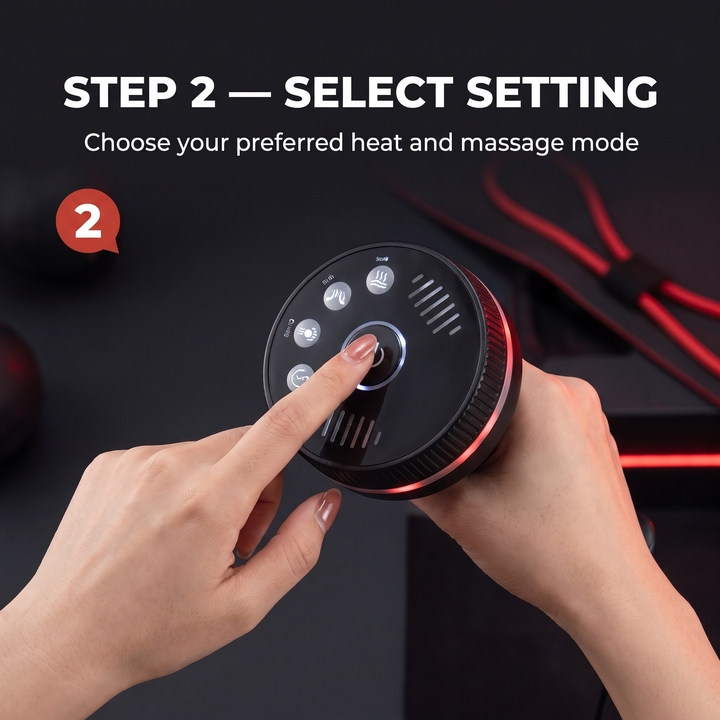Electric Gua Sha Massager Heated Body Massage Brush for Neck Shoulder Back Legs Abdomen Portable Warm Massage Device Home Use Recovery