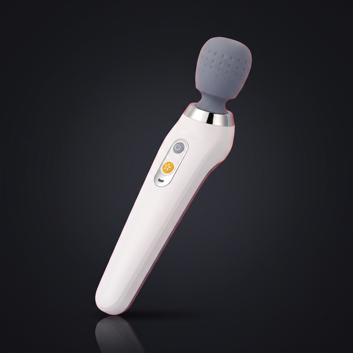 Professional Electric Wand Massager Handheld High Frequency Vibration Deep Tissue Massage Device for Neck Back Muscle Recovery Body Relaxation Home Use