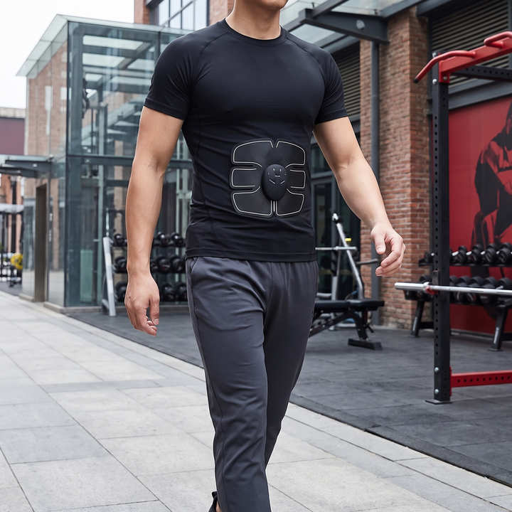 Professional EMS Abs Trainer Abdominal Muscle Stimulator Toning Belt - Active Lifestyle