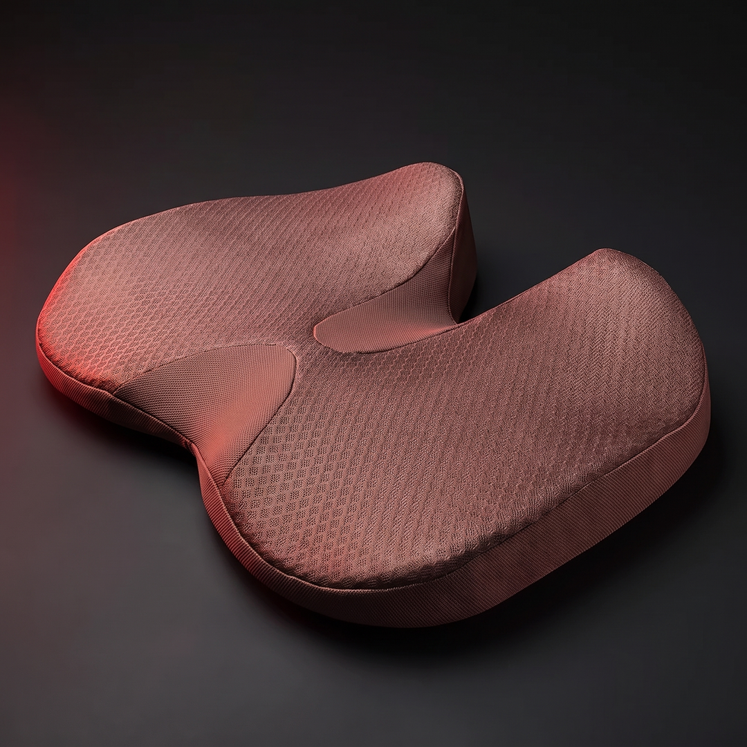 Ergonomic Memory Foam Seat Cushion - Brown variant