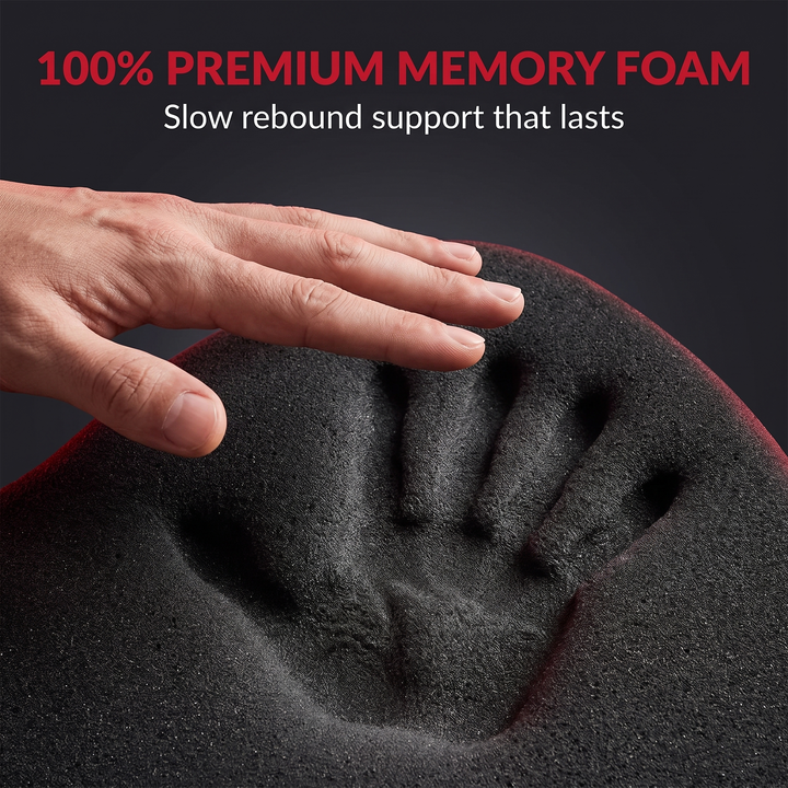 Ergonomic U-Shape Memory Foam Seat Cushion - Premium Memory Foam Texture
