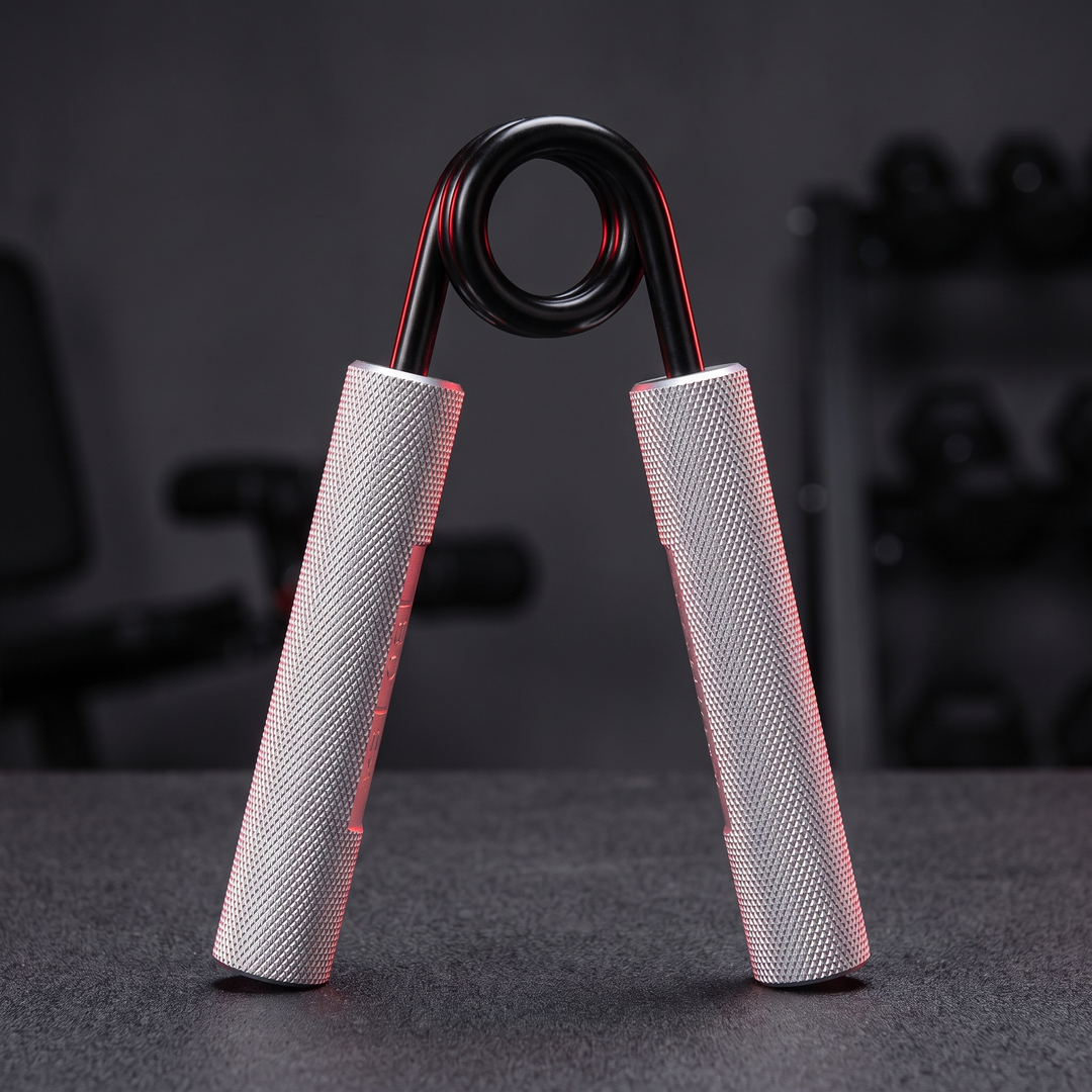 Adjustable Hand Grip Strengthener Forearm Finger Trainer Resistance Exercise Tool Rehabilitation Strength Home Gym Workout - 100LB variant