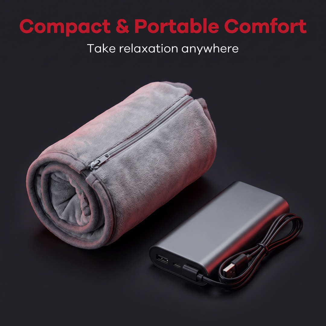 Heated Shoulder Neck Wrap - compact and portable design