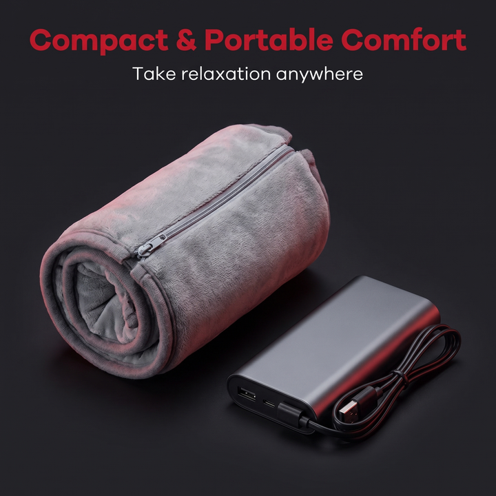 Heated Shoulder Neck Wrap - compact and portable design