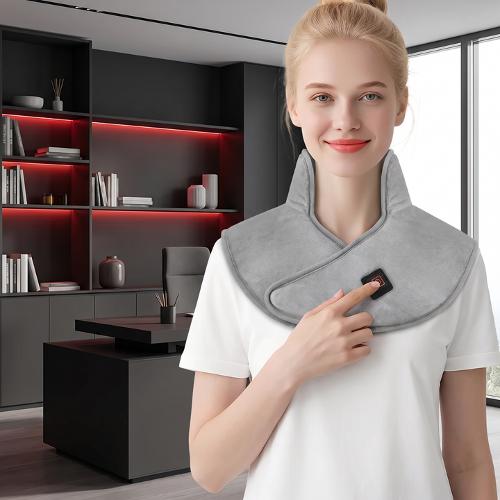 Heated Shoulder Neck Wrap - comfortable home office use