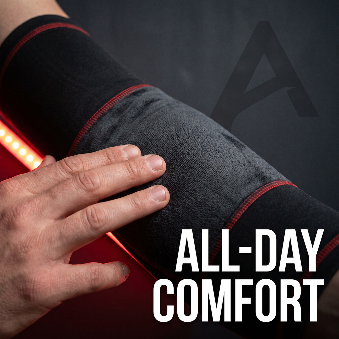 Ergonomic Calf Compression Sleeves Men Women Leg Compression Sleeve Footless Support Socks Pair - All-Day Comfort Interior Lining