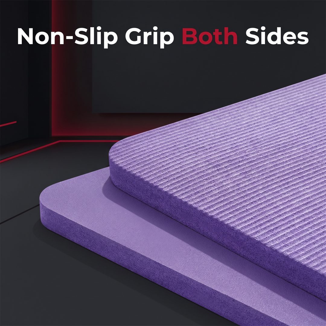 Professional Thick Exercise Mat Non-Slip Yoga Mat Pilates Fitness Training Mat - Non-Slip Grip Both Sides
