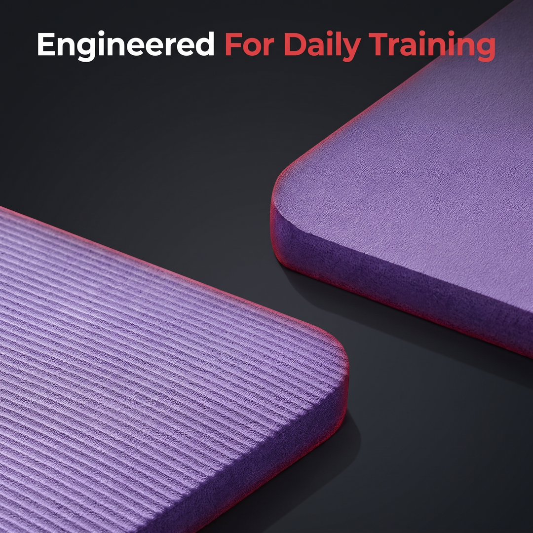 Professional Thick Exercise Mat Non-Slip Yoga Mat Pilates Fitness Training Mat - Engineered For Daily Training