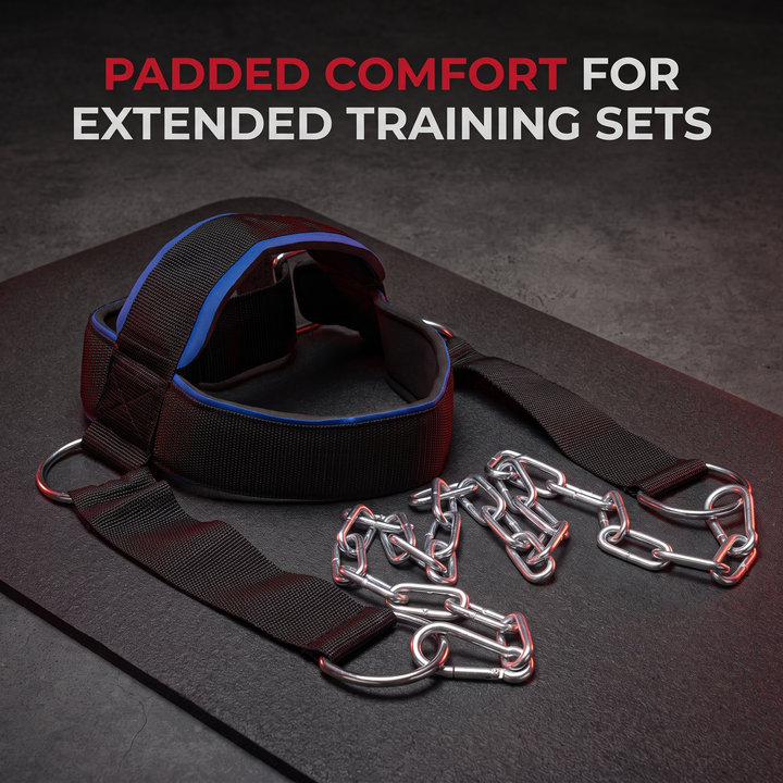 Professional Neck Training Harness - padded comfort for extended training sets