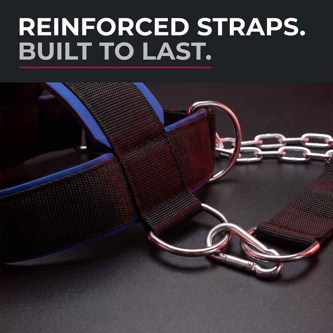 Professional Neck Training Harness - reinforced straps built to last