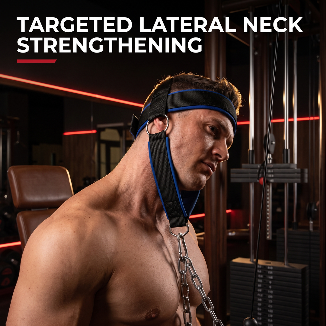 Professional Neck Training Harness - targeted lateral neck strengthening
