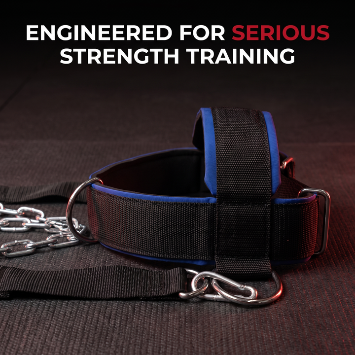Professional Neck Training Harness - engineered for serious strength training side profile