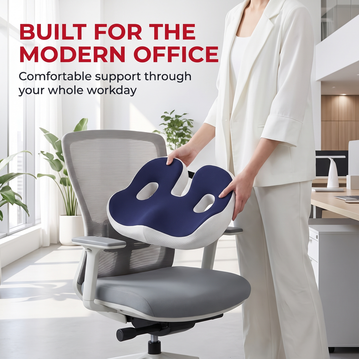 Ergonomic Memory Foam Seat Cushion - Built for the Modern Office