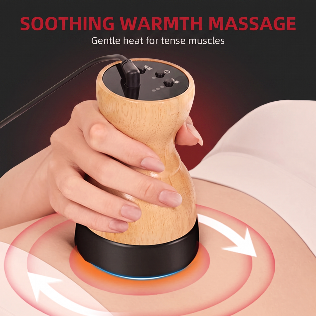 Gua Sha Massage Tool with Soothing Warmth Feature for Tense Muscles