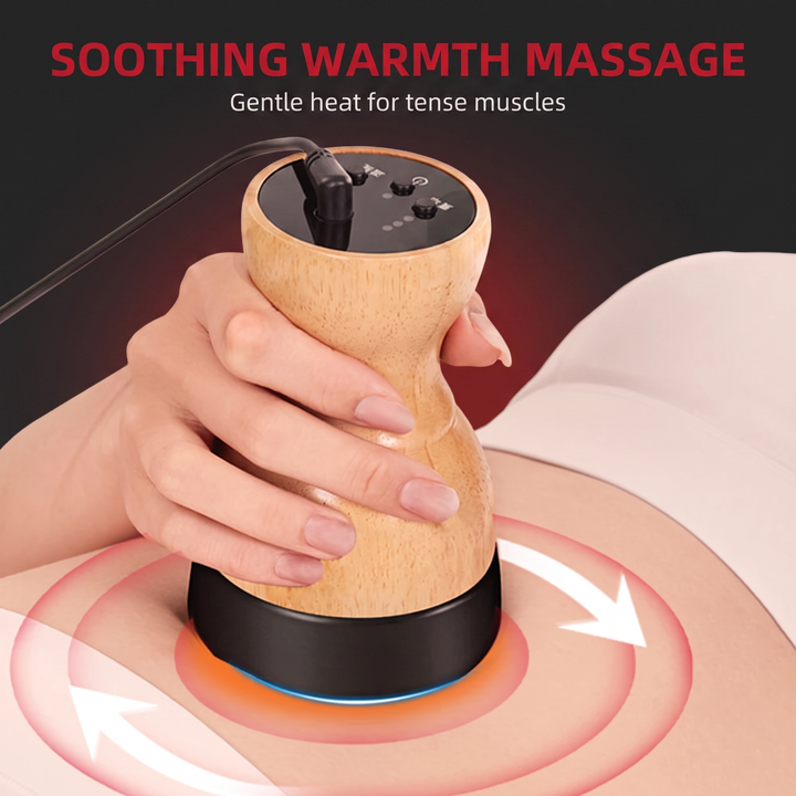 Gua Sha Massage Tool with Soothing Warmth Feature for Tense Muscles