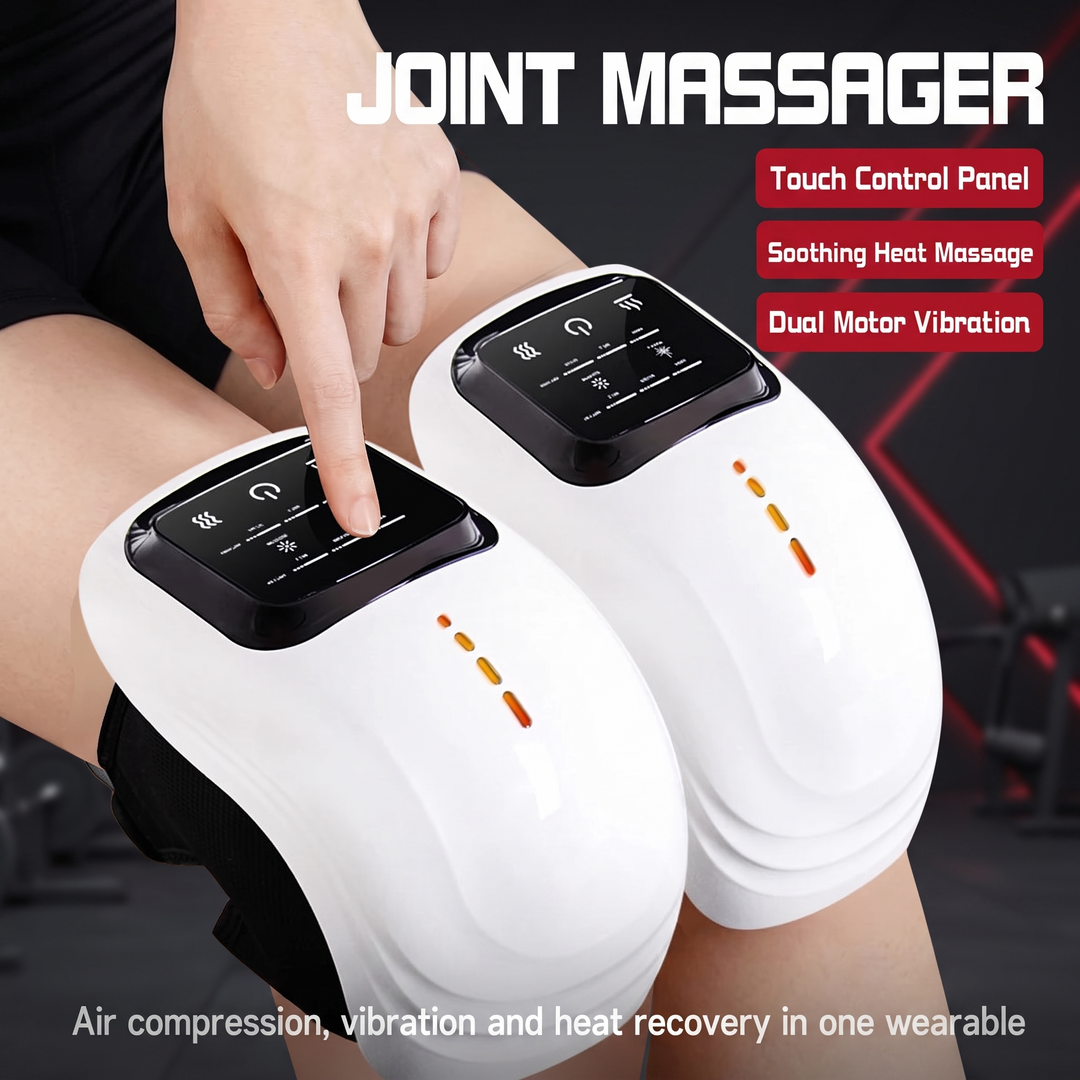 Adjustable Knee Massager - Touch Control Panel Feature