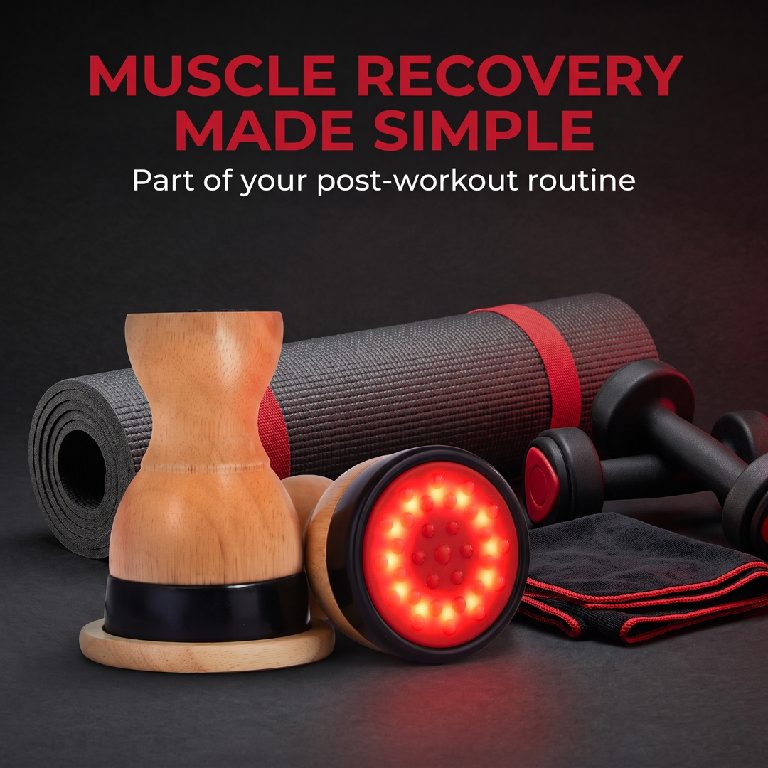 Gua Sha Massage Tool for Muscle Recovery with Gym Gear