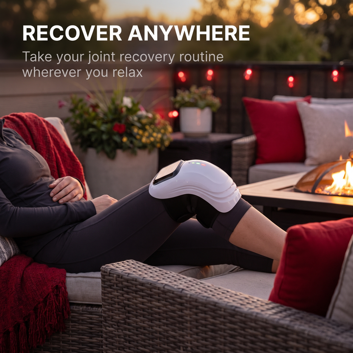 Adjustable Knee Massager - Recover Anywhere Outdoor Lifestyle