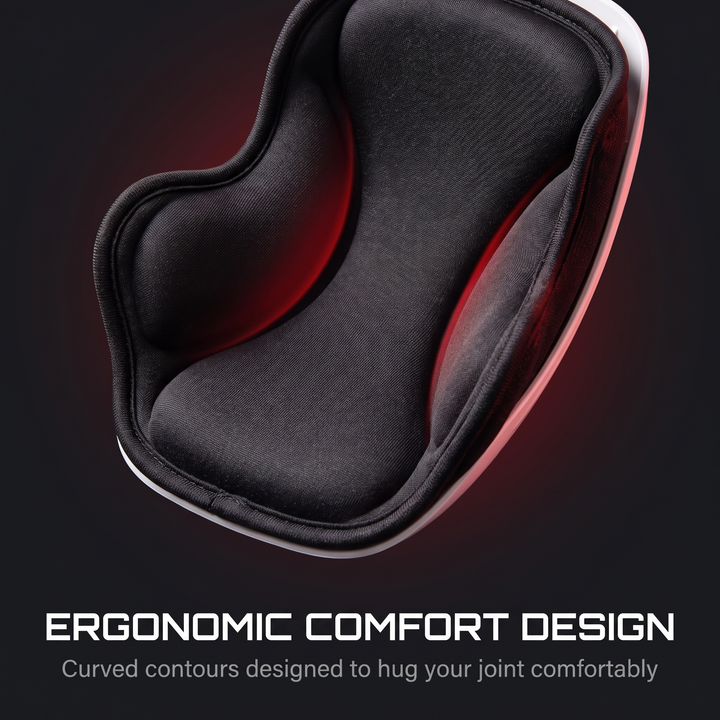 Adjustable Knee Massager - Ergonomic Comfort Design Detail