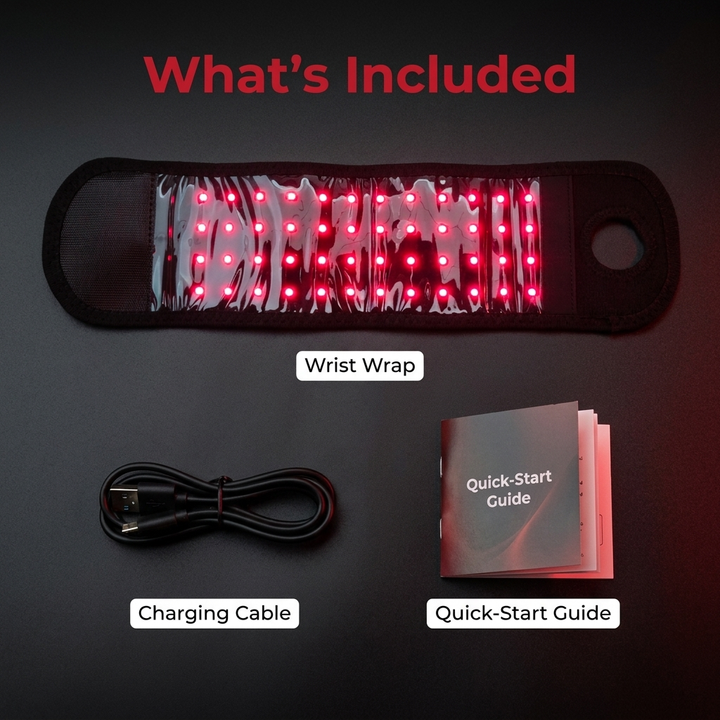 Rechargeable Red Light Therapy Wrist Wrap - what&