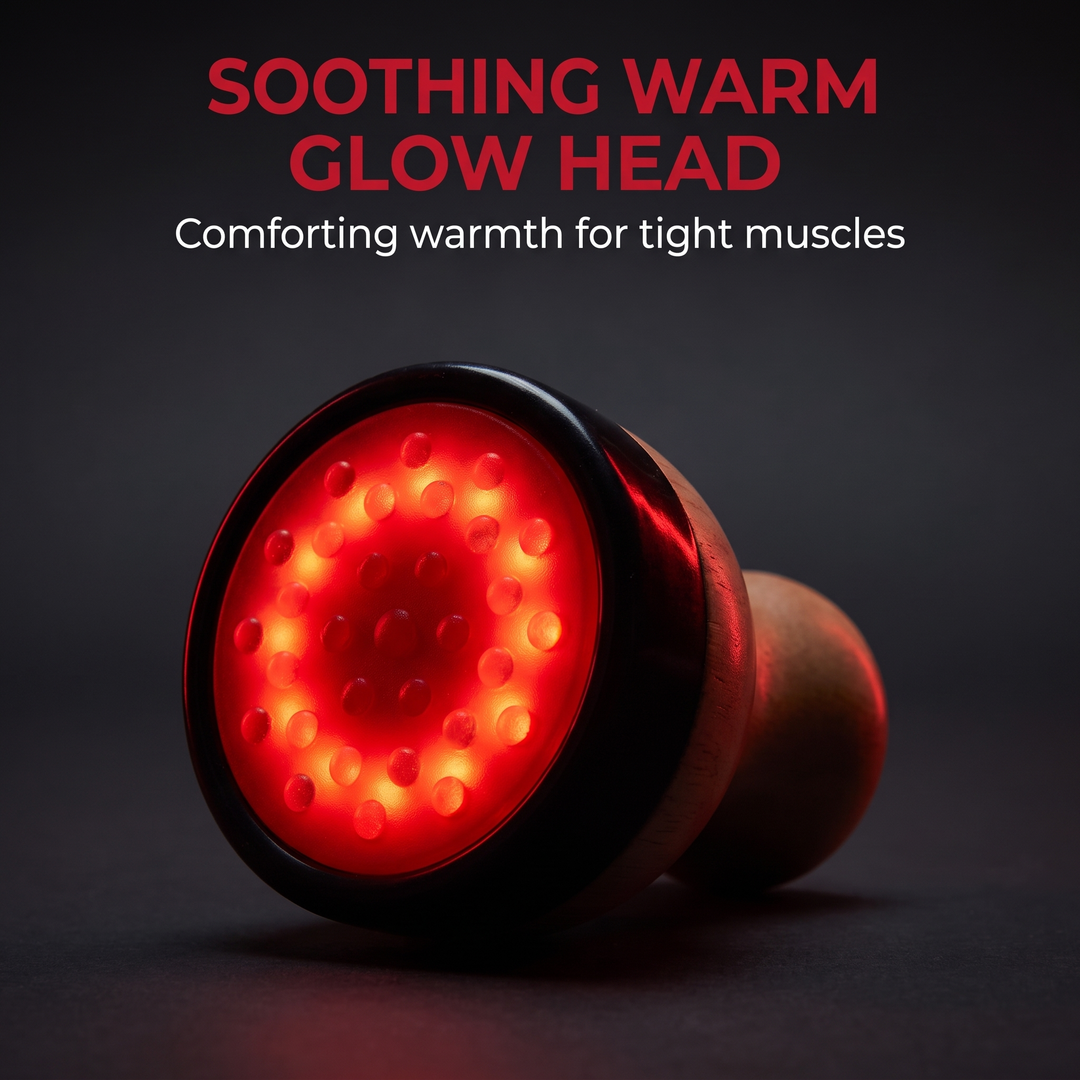 Gua Sha Massage Tool Warm Glow Massage Head Close-Up