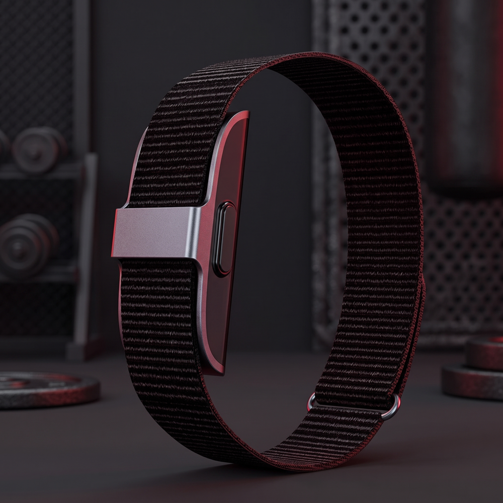 Smart Fitness Tracker Wristband in black - sport activity watch