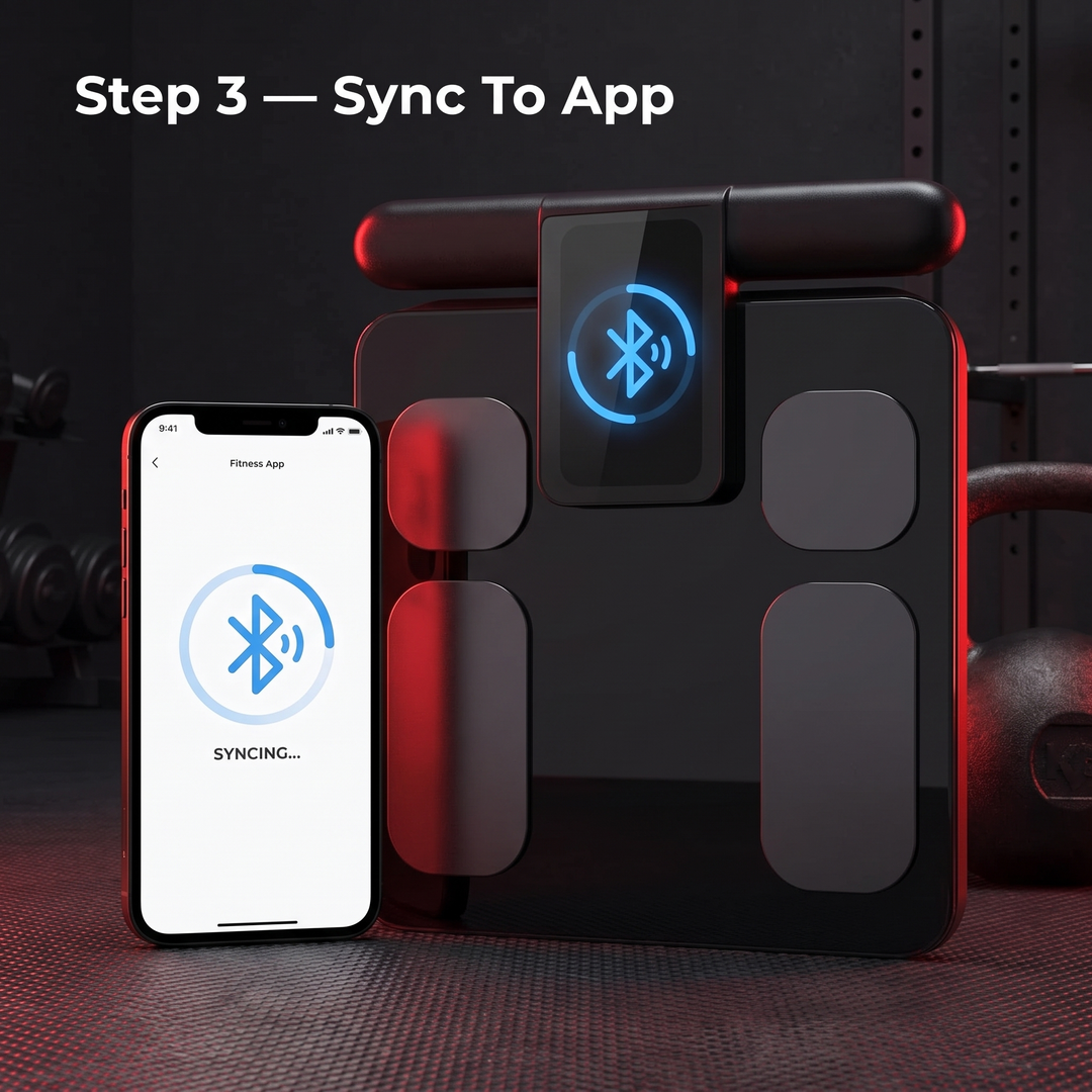 Step 3: sync your reading to the fitness app
