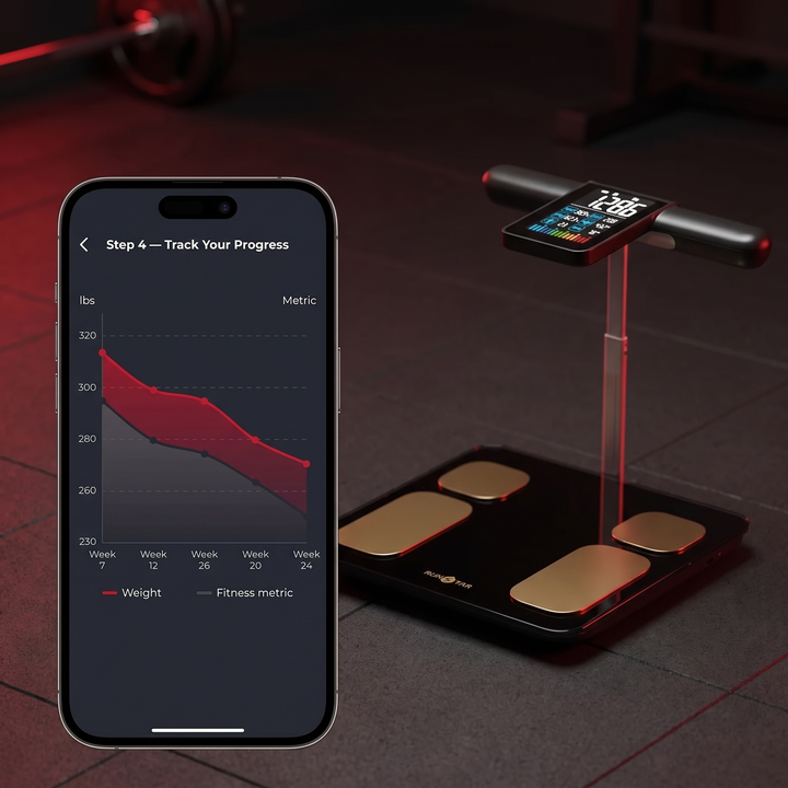 Step 4: track your fitness progress over time